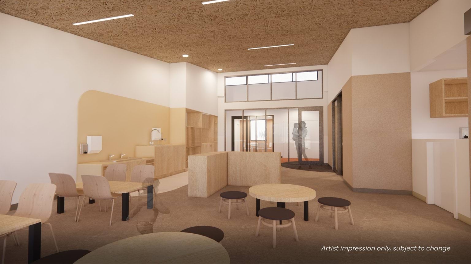 Showing a graphic of Murrum ELCC Render Internal 1